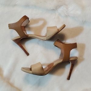 Joie leather heel sandals ankle strap size 40